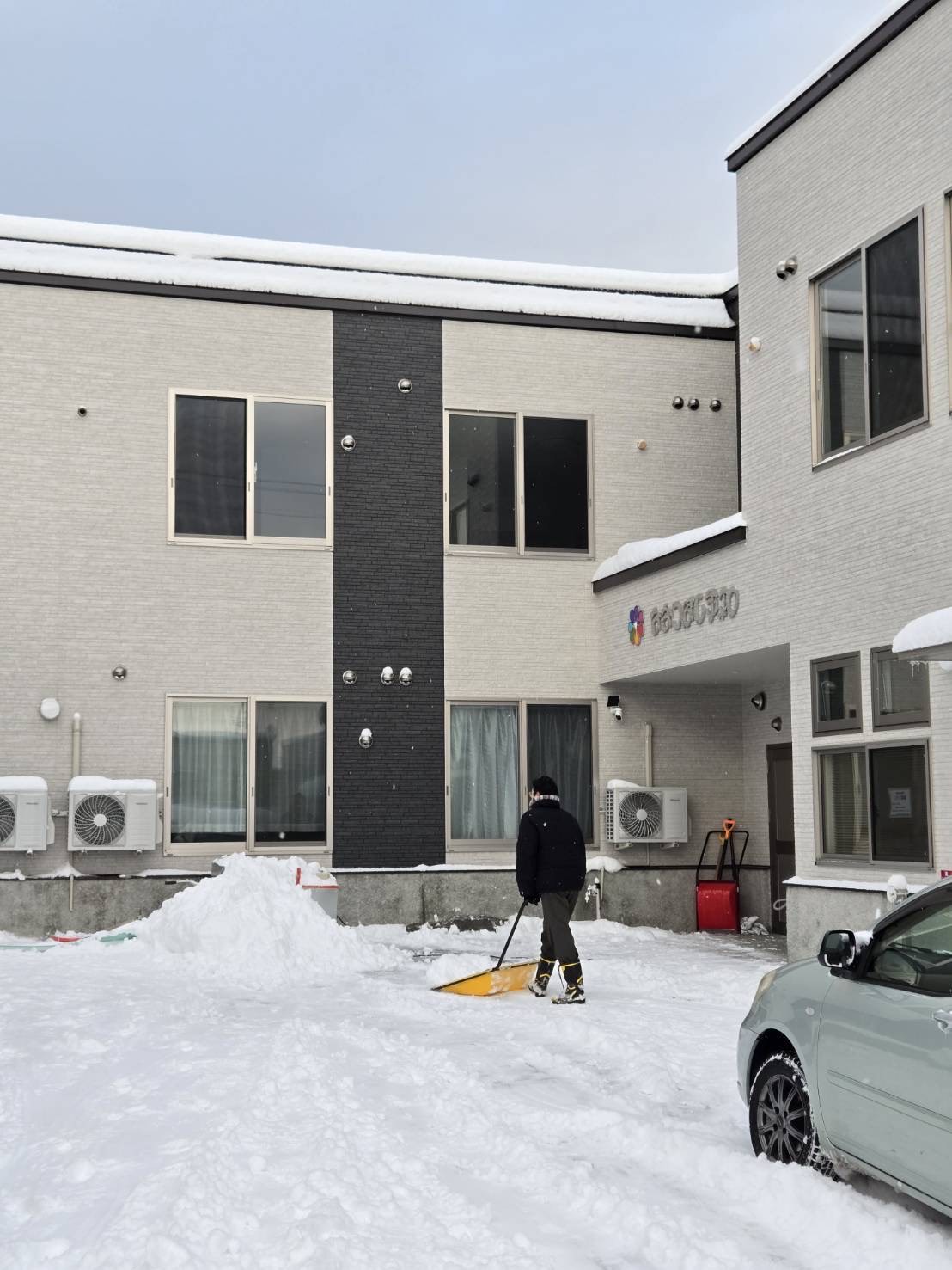 ❄️【雪の朝、みんなで力を合わせて】❄️
